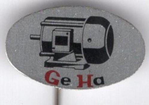 Ge Ha elektromotoren blik speldje ( F_134 ), Verzamelen, Speldjes, Pins en Buttons, Nieuw, Speldje of Pin, Transport, Verzenden