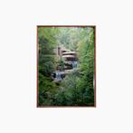 Riviera Maison wall art Frank Lloyd Wright House100 x 140cm, Huis en Inrichting, Woonaccessoires | Schilderijen, Tekeningen en Foto's
