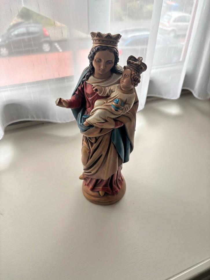 Maria met Jezus beeldje - Mart.Koor Venlo, Antiek en Kunst, Kunst | Beelden en Houtsnijwerken, Ophalen of Verzenden