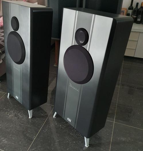 Heco Direkt Zweiklang bijna nieuwstaat!, Audio, Tv en Foto, Luidsprekers, Zo goed als nieuw, Front, Rear of Stereo speakers, 120 watt of meer