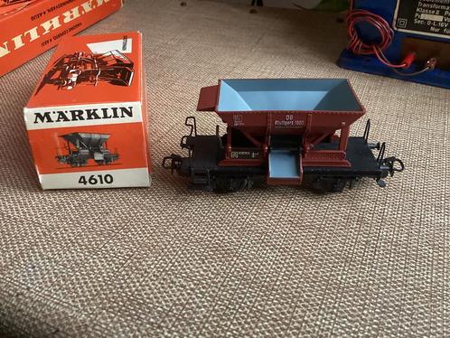 Marklin 4610 DB stortwagen met losinrichting netjes rode ovp, Hobby en Vrije tijd, Modeltreinen | H0, Ophalen of Verzenden