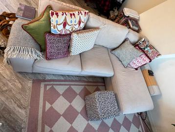 Kivik bank beige 3-zits met chaise longue - afbeelding 6