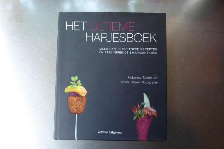 Het ultieme hapjesboek - Hubertus Tzschirner, Boeken, Kookboeken, Zo goed als nieuw, Tapas, Hapjes en Dim Sum, Ophalen of Verzenden