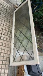 Glas in lood in lijst, Doe-het-zelf en Verbouw, Kozijnen en Schuifpuien, Ophalen, Gebruikt, Hout, Raamkozijn