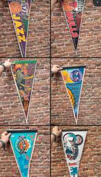Vintage 90's NBA vaantjes vlaggen pennants retro jaren 90, Ophalen of Verzenden, Zo goed als nieuw