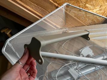 IKEA Komplement Gordijnroede Pax 75cm Beige beschikbaar voor biedingen