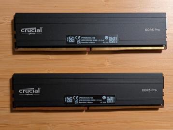 Crucial Pro 96GB (2x48GB) DDR5-5600 RAM beschikbaar voor biedingen