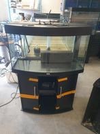 Vissenasiel aquarium 90x32x54 met kast 130H incl verlichting, Ophalen, Juwel, Zo goed als nieuw, Leeg aquarium
