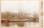 Foto Zaandam Hoogendijk 1908 scheepswerf, Gebruikt, Verzenden, Foto, Voor 1940