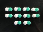 10 lenzenhouders / lenzendoosjes / contactlenshouders. Nieuw, Ophalen of Verzenden, Nieuw, Ogen, Overige typen
