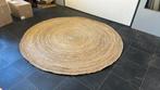 Jute vloerkleed 240 cm - rond - #14, Huis en Inrichting, Stoffering | Tapijten en Kleden, Bruin, Rond, Natuurlijk, Ophalen of Verzenden
