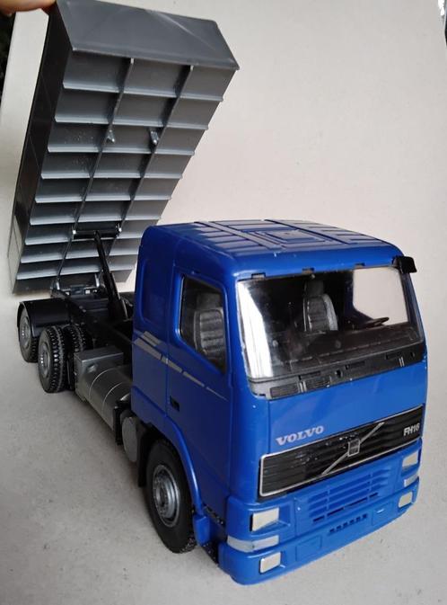 Emek Finland Volvo FH16 1995 zandwagen keeper schaalmodel, Hobby en Vrije tijd, Modelauto's | 1:24, Gebruikt, Bus of Vrachtwagen