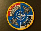Patch RNLAF 313 SQN Baltic Lightning Amari AB Estonia, Verzamelen, Militaria | Algemeen, Ophalen of Verzenden, Luchtmacht, Nederland