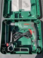 BOSCH KLOPBOORMACHINE PSB 650 RE MET GROTE SNELSPANBOORKOP ., Doe-het-zelf en Verbouw, Gereedschap | Boormachines, Ophalen of Verzenden