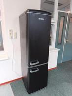 Nette Retro look zwarte koelkast, bezorgen mogelijk, Ophalen, 150 tot 200 liter, Severin@sevwrin.com, Zo goed als nieuw