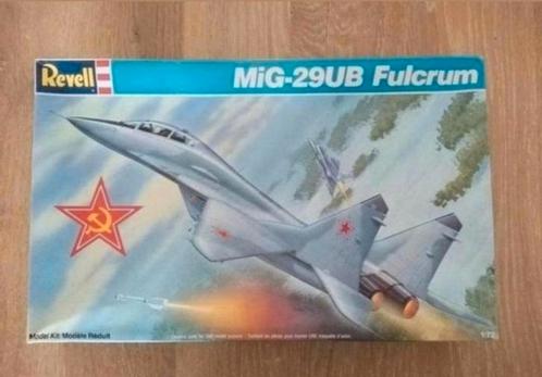MiG-29UB Fulcrum, Hobby en Vrije tijd, Modelbouw | Vliegtuigen en Helikopters, Zo goed als nieuw, 1:72 tot 1:144, Revell, Ophalen of Verzenden