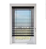 Nieuwe aluminium jaloezieën 117x125cm, Ophalen, Nieuw, Zwart, 100 tot 150 cm