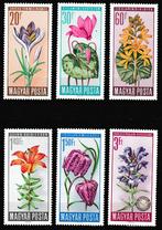 Hongarije Thema Bloemen, Ophalen of Verzenden, Gestempeld