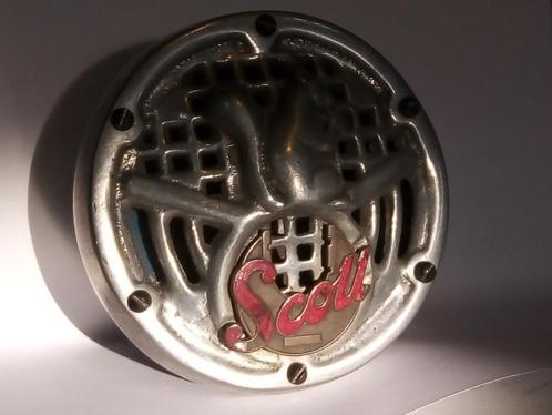 Scott flying squirrel horn badge, Motoren, Onderdelen | Oldtimers, Nieuw, Ophalen of Verzenden
