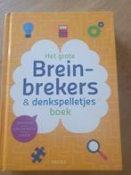 Het grote breinbrekers & denkspelletjes boek, Ophalen of Verzenden, Zo goed als nieuw, Pierre Berloquin