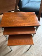 Vintage mimiset nesting tables, Huis en Inrichting, Ophalen, Minder dan 45 cm, Minder dan 55 cm, Gebruikt