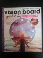 Boek 'Vision board guided by Happinez', Boeken, Tijdschriften en Kranten, Ophalen of Verzenden, Lichaam en Geest, Zo goed als nieuw