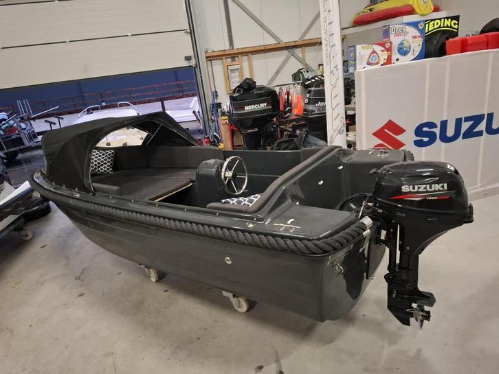 Admiral 470xl vaarklaar, Watersport en Boten, Sloepen, Gebruikt, Tot 10 pk, 3 tot 6 meter, Buitenboordmotor, Benzine, Polyester