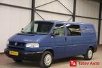 Volkswagen Transporter 2.5 TDI AUTOMAAT LANG DC DUBBEL CABIN, Auto's, Bestelauto's, Stof, Gebruikt, Bedrijf, Diesel