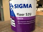 Sigma vloercoating 2,5 ltr. Nieuw. ral7015 meest passend, Nieuw, Verf, Ophalen of Verzenden, Wit