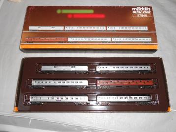 Märklin Z 87846 Miniclub,  USA personentrein streamliners beschikbaar voor biedingen