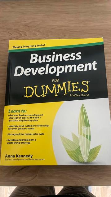Business Development For Dummies beschikbaar voor biedingen