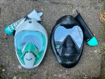 Als nieuw duikmasker snorkel duikbril Small Medium masker beschikbaar voor biedingen