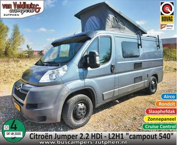 Citroën Jumper 2.2 HDi - L2H1 "campout 540" NL- Buscamper beschikbaar voor biedingen