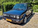 Volkswagen Golf 1.8 Cabriolet 72KW U9 1991 Zwart, Auto's, Volkswagen, Voorwielaandrijving, 4 cilinders, Cabriolet, 98 pk