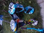 Elektrische step en 2 hoverboards +karretjes., Ophalen, Gebruikt, Elektrische step (E-scooter)
