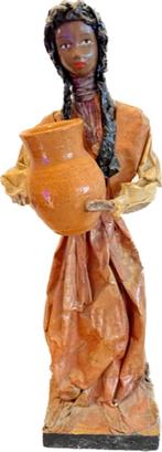 Vintage handgemaakte pop papier mache. Mexico., Ophalen