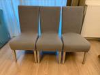 4 stoelen, Huis en Inrichting, Stoelen, Ophalen, Gebruikt, Grijs, Vier