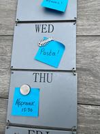 Metalen Magneetbord Weekplanner, Ophalen of Verzenden, Zo goed als nieuw, Magneetbord