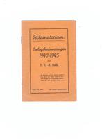 Nolle: Declamatorium, Oorlogsherinneringen 1940-1945, Boeken, Verzenden, F.A. Nolle, 20e eeuw of later, Gelezen