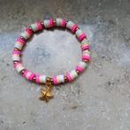 Roze Fantasie Zeester armband!️, Sieraden, Tassen en Uiterlijk, Armbanden, Nieuw, Elastiek, Met bedels of kralen, Roze