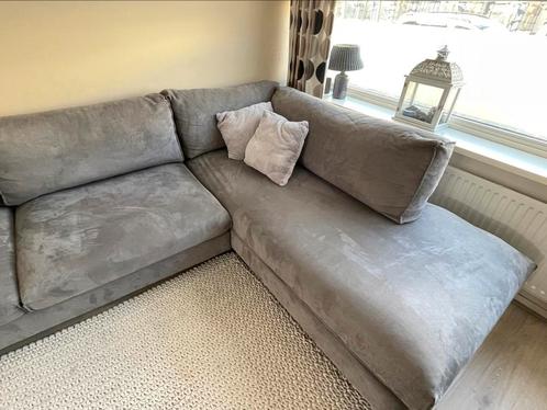 Te koop Goossens loungebank antraciet, Huis en Inrichting, Tafels | Salontafels, Zo goed als nieuw, 75 cm of meer, 200 cm of meer