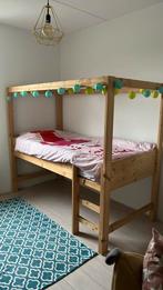 Tof en stevige hoogslaper van hout, Ophalen, Zo goed als nieuw, Hoogslaper