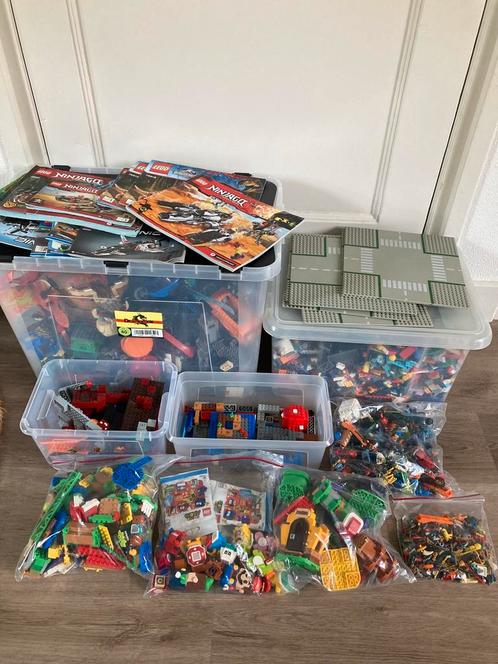Lego partij ninjago, super mario, minecraft, city 20 kilo, Kinderen en Baby's, Speelgoed | Duplo en Lego, Gebruikt, Lego, Complete set