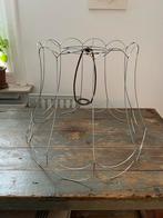 VINTAGE FRAME LAMPENKAP GRANNY MODEL XL, Huis en Inrichting, Lampen | Lampenkappen, Ophalen of Verzenden, Zo goed als nieuw, Rond