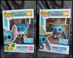 Disney Funko Pop Stitch Luau flocked 1567 & Tourist 1569, Verzamelen, Poppetjes en Figuurtjes, Ophalen of Verzenden, Zo goed als nieuw