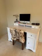 Vintage Bureau met Opbergruimte, Ophalen, Gebruikt, Bureau