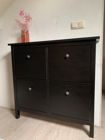 Hemnes schoenenkast zwart beschikbaar voor biedingen