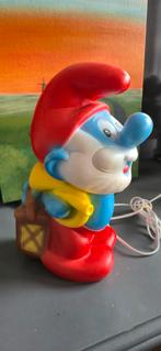 Vintage Smurf Lamp - Zeldzaam!, Ophalen of Verzenden, Gebruikt