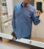 IKKS hemd blauw - L - Nauwelijks gedragen, Blauw, Ophalen of Verzenden, Zo goed als nieuw, Halswijdte 41/42 (L)