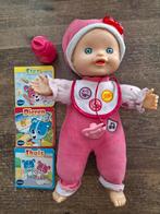 VTech Baby pop met accessoires, Ophalen of Verzenden, Gebruikt, Babypop
